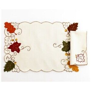 Homewear fall Set of 4 Sterling Forest Placemats